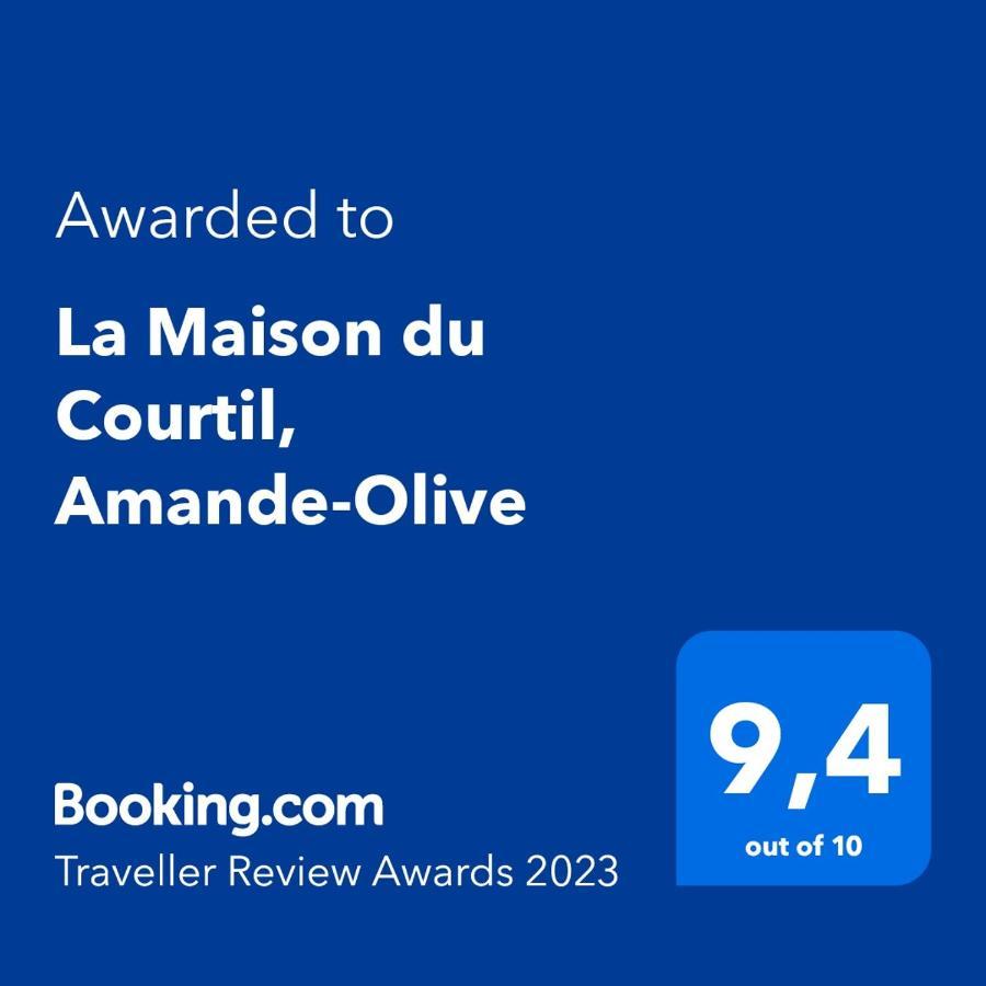 La Maison Du Courtil, Amande-Olive Moustiers-Sainte-Marie Esterno foto